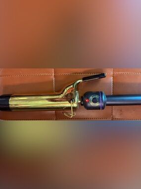 Gold Hot Tools Curling Iron-I believe it’s the 1.5”